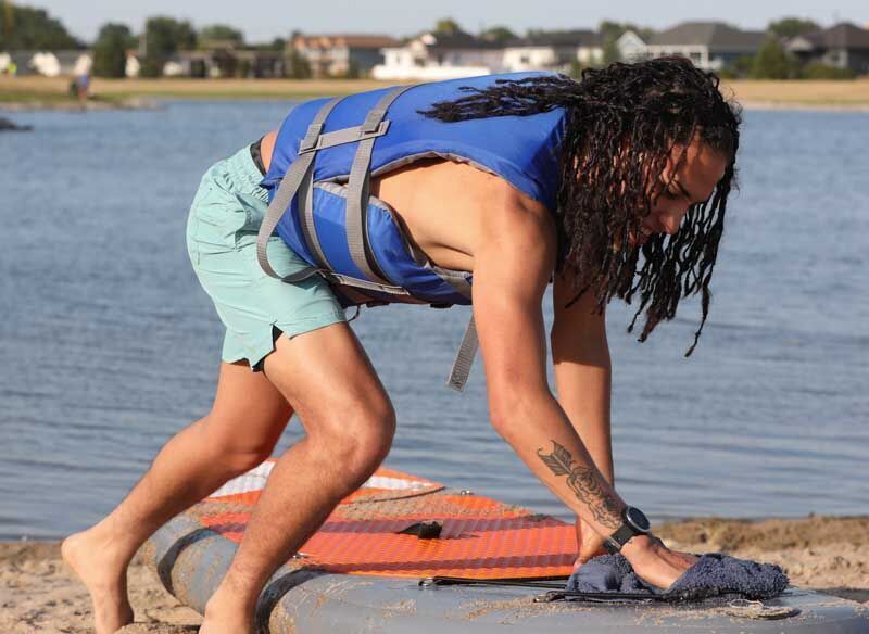 UNK paddleboarding